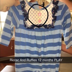 Ricrac And Ruffles Romper